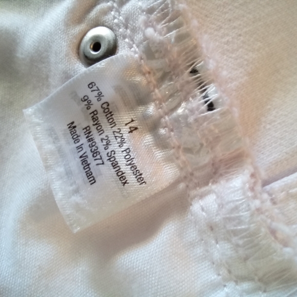 ana Distressed Light Pink Plus Size 14 Jeans - Picture 7 of 8